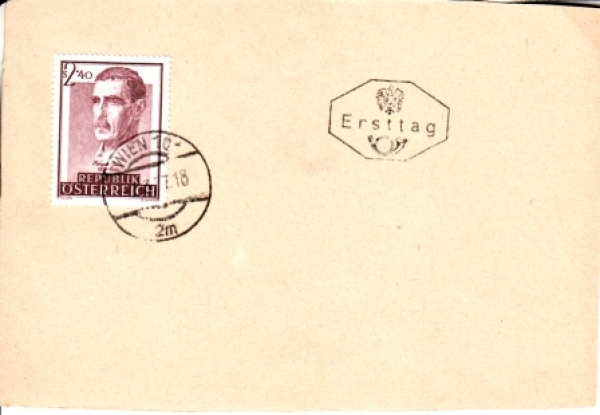 A FDC 1032 ● - 1957